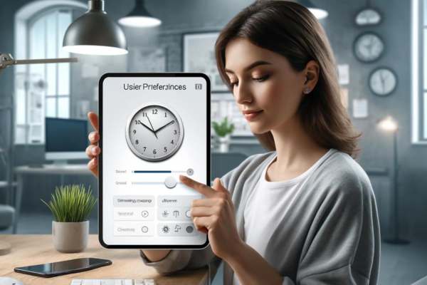 Customizing User Preferences Set up a Digital Clock