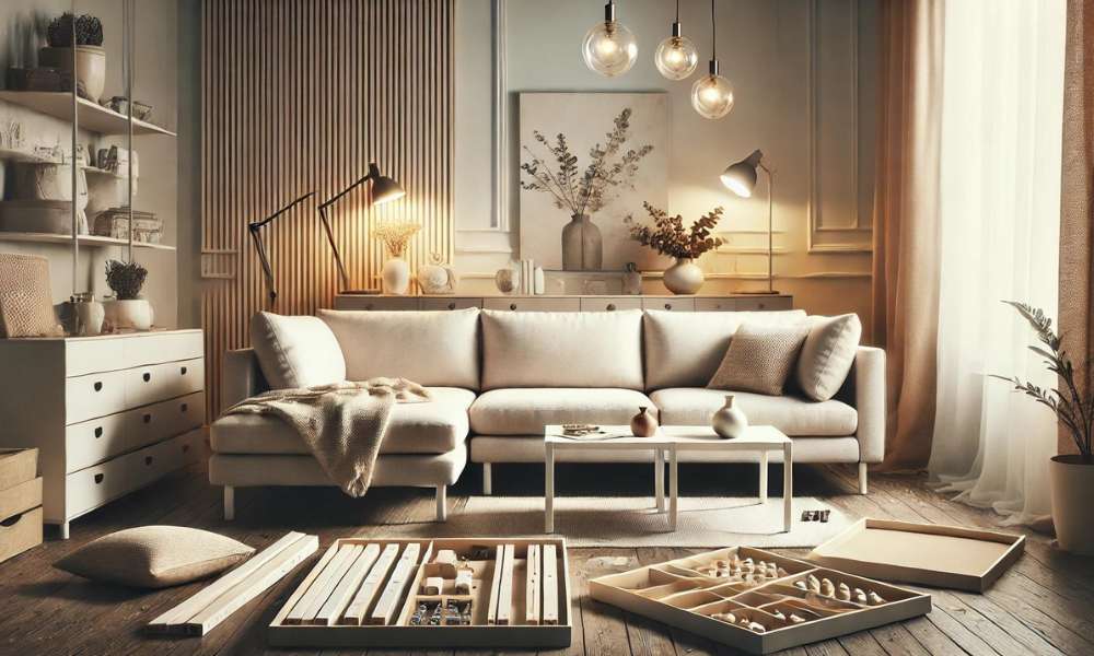 How to Set up Sectional Sofa