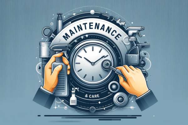 Maintenance and Care Atomic Wall clock