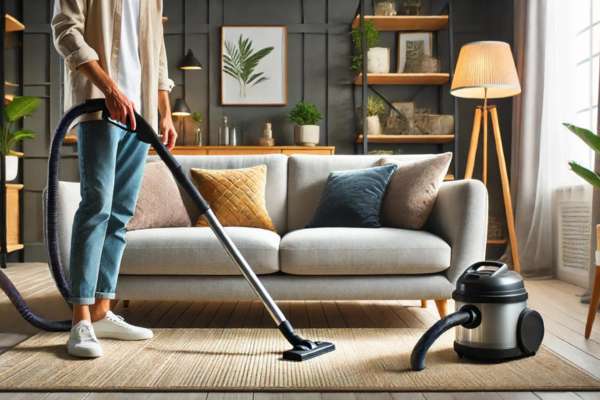 Vacuuming Your Sofa